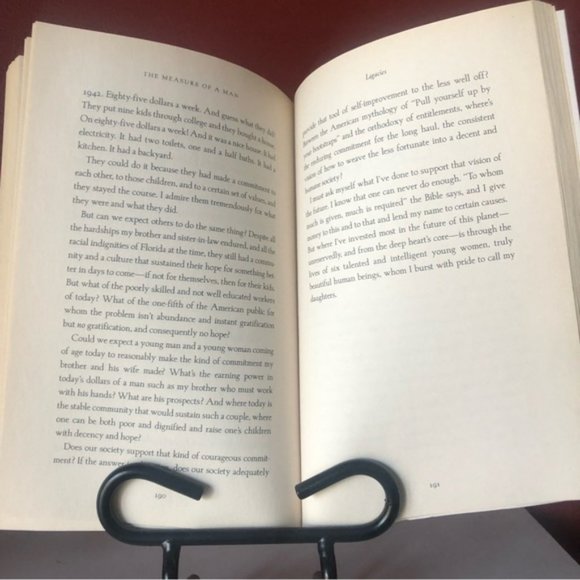 👛 (ANY 4/$20) Book: THE MEASURE OF A MAN, Autobiography of Sidney Poitier - Picture 4 of 5